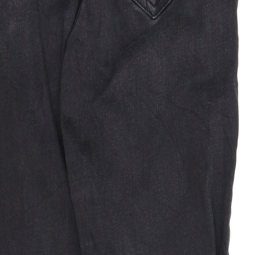 Multiblu Womens Black  Denim Bootcut Jeans Size 42 in L32 in