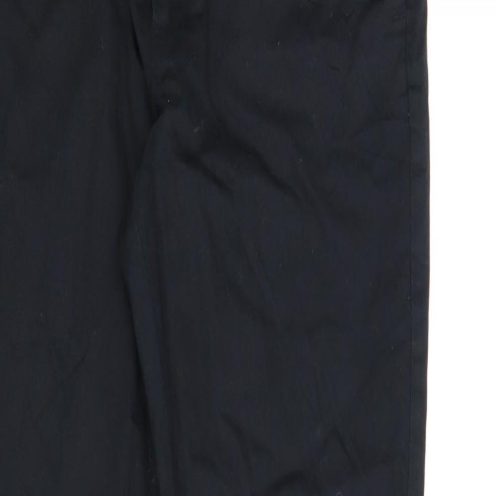 Preworn Womens Black   Carrot Trousers Size 8 L26 in