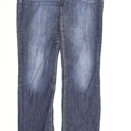 FIVE Mens Blue  Denim Straight Jeans Size 29 in L32 in