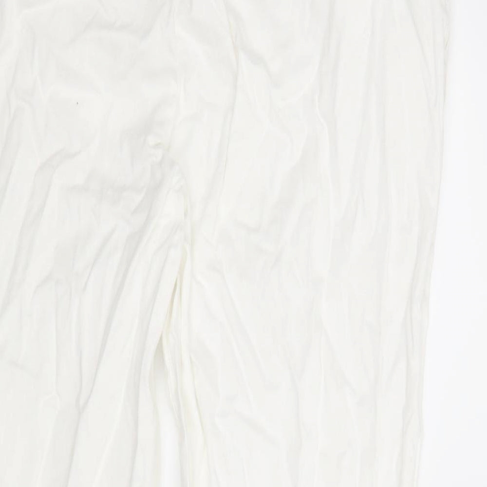 Dorothy Perkins Womens White   Pedal Pusher Trousers Size 16 L23 in