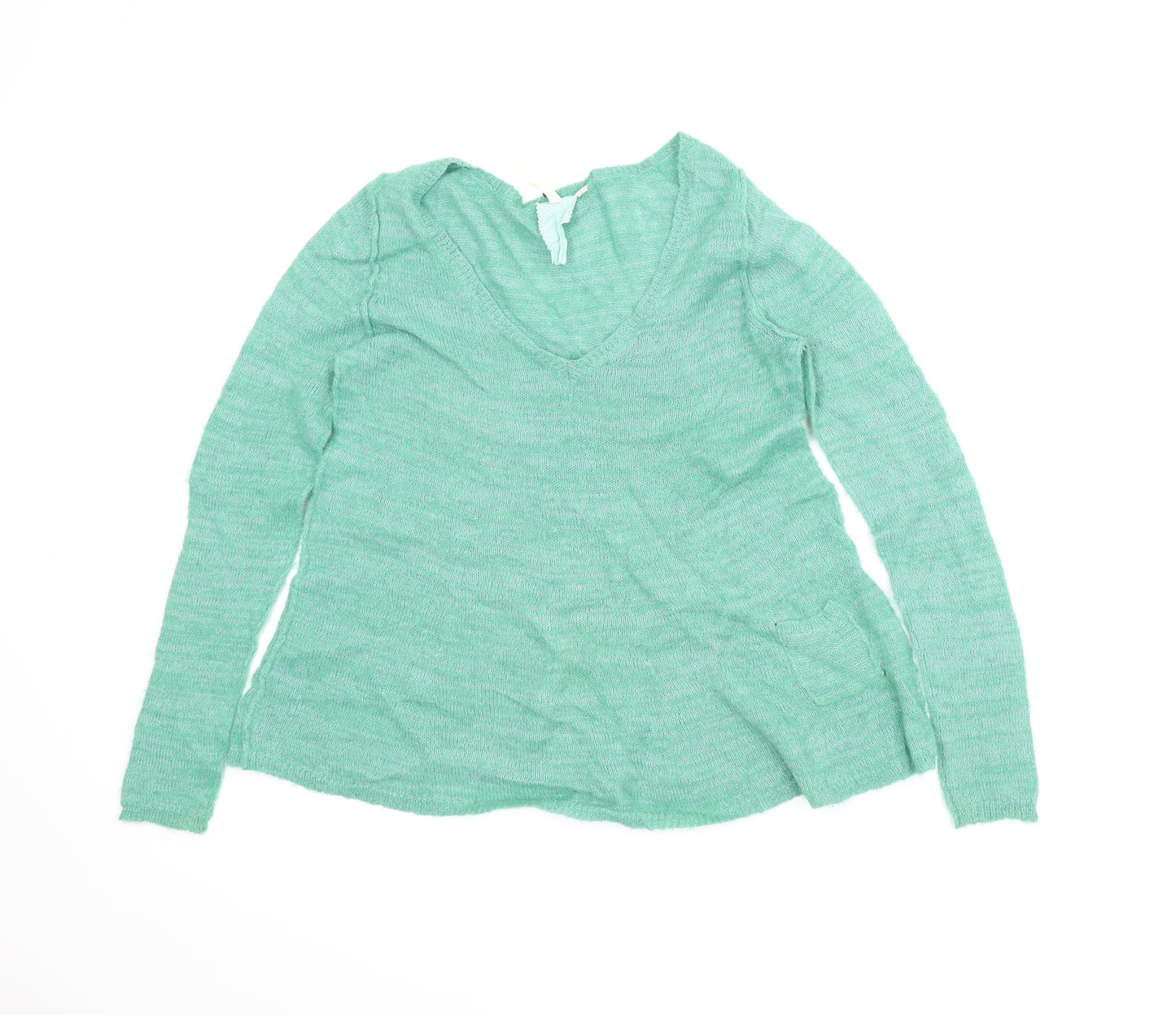 White Stuff Womens Green   Pullover Jumper Size 10