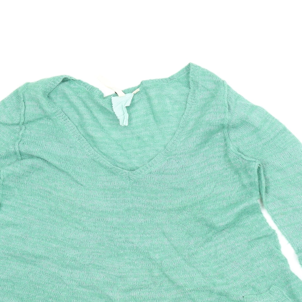 White Stuff Womens Green   Pullover Jumper Size 10