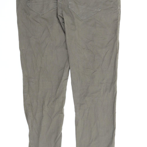 Preworn Womens Green   Pedal Pusher Trousers Size M L25 in