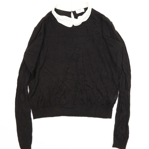 STR Womens Black   Pullover Jumper Size M