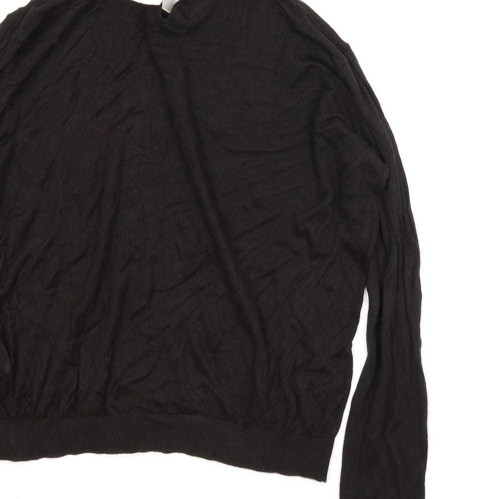 STR Womens Black   Pullover Jumper Size M