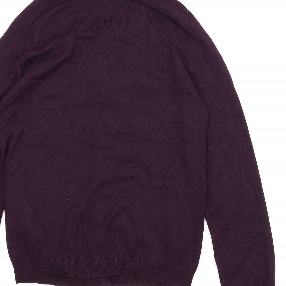 Dorothy Perkins Womens Purple   Cardigan Jumper Size 12