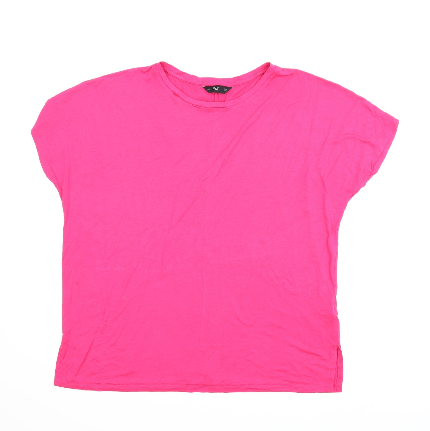 F&F Womens Pink   Basic Blouse Size 18