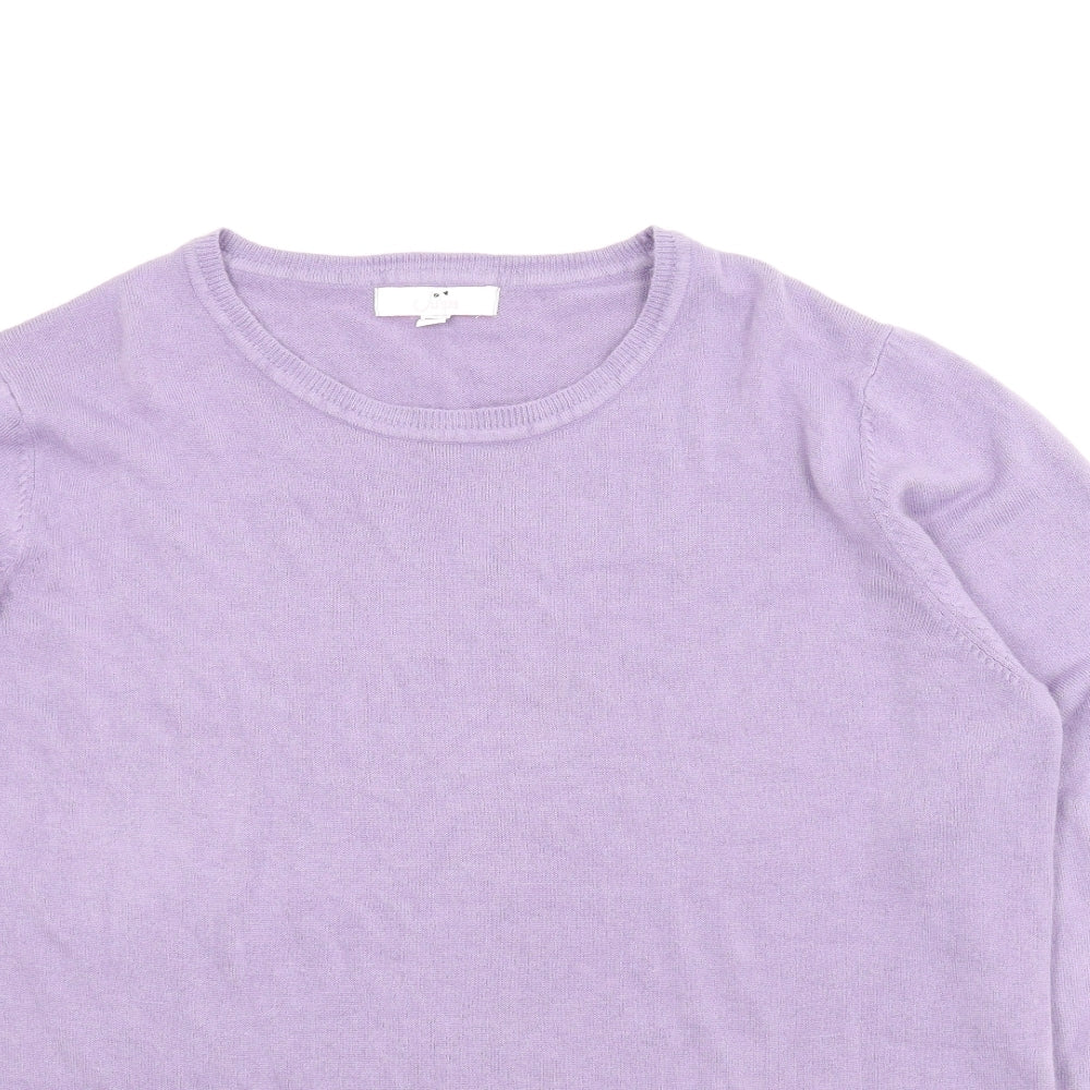 Julipa Womens Purple   Pullover Jumper Size 24