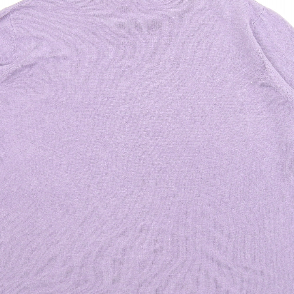 Julipa Womens Purple   Pullover Jumper Size 24