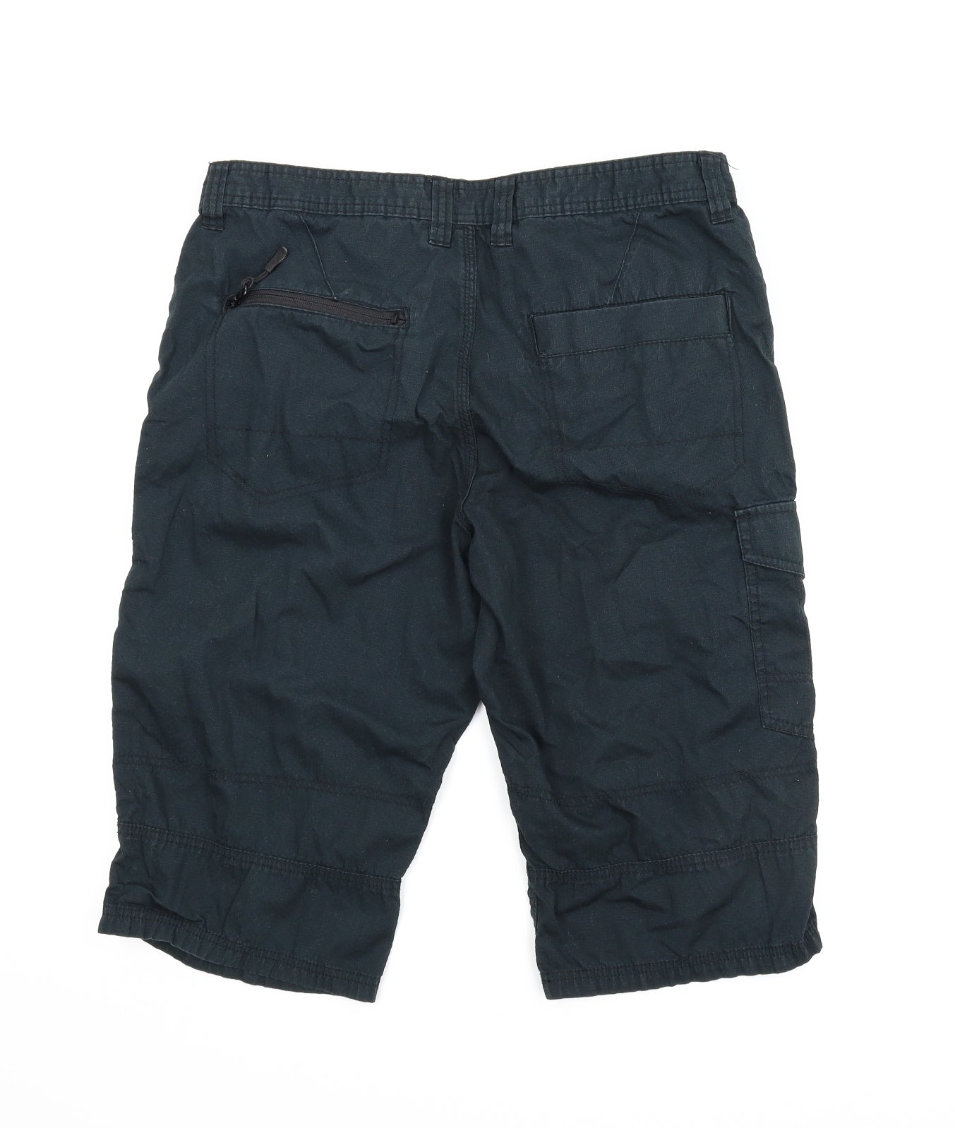 F&F Mens Blue   Cargo Shorts Size 34 in