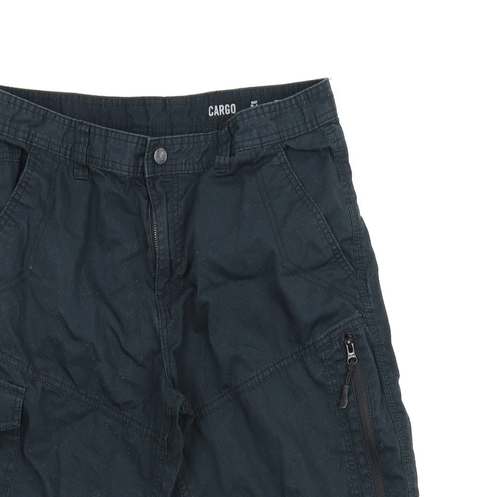 F&F Mens Blue   Cargo Shorts Size 34 in