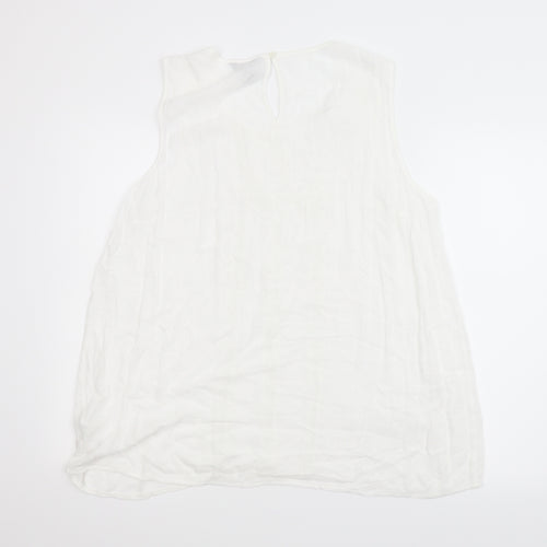 F&F Womens White   Basic Blouse Size 18