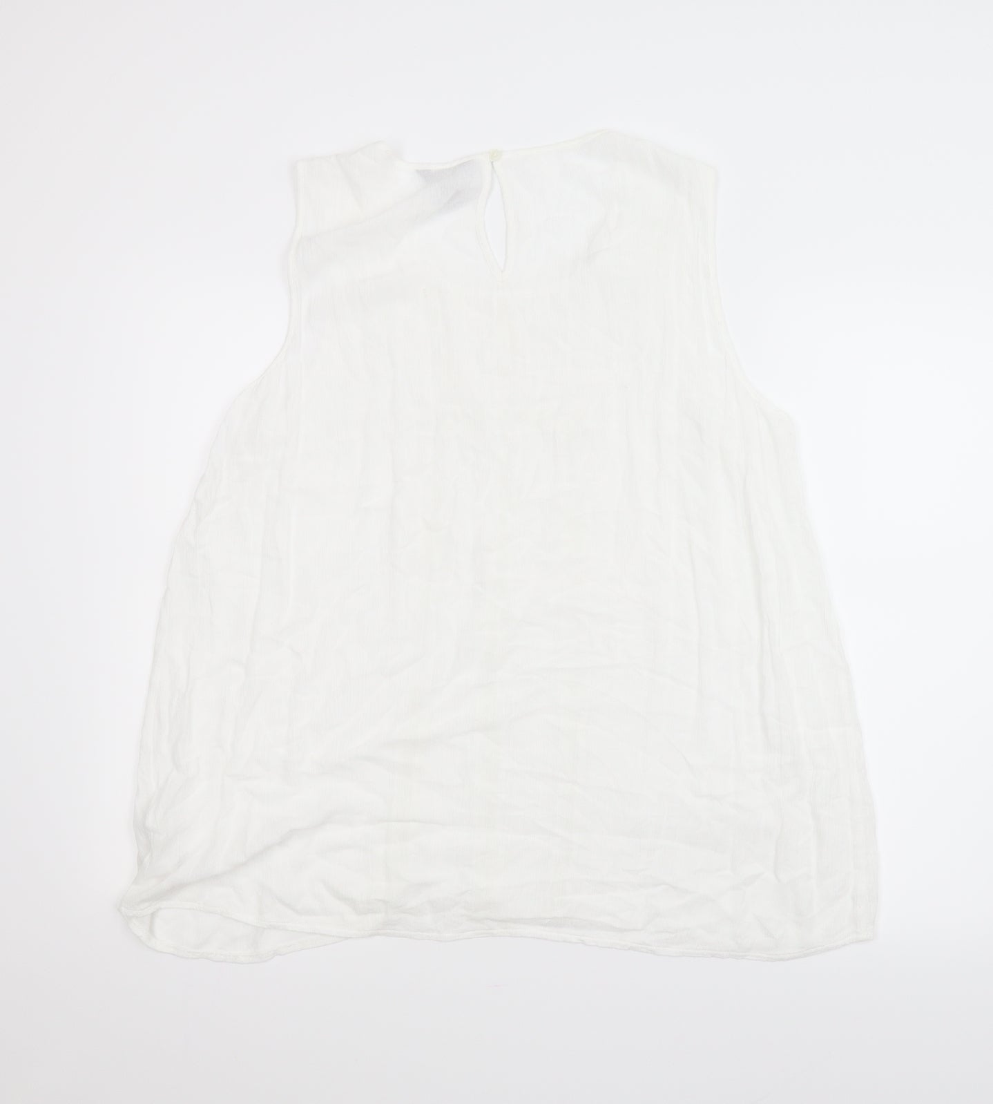 F&F Womens White   Basic Blouse Size 18
