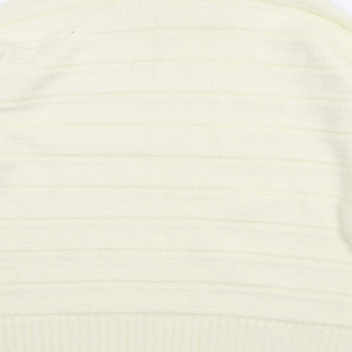 C&A Womens Ivory   Pullover Jumper Size XL