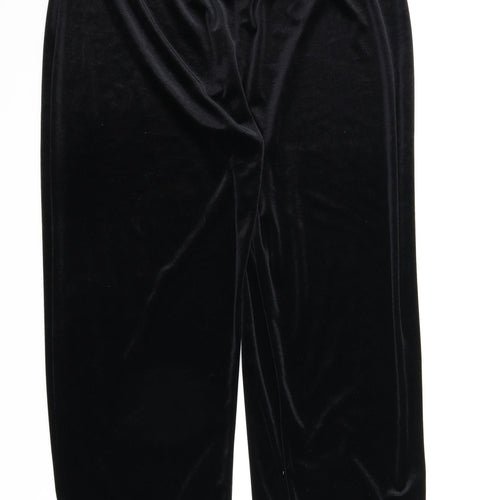 Classics Womens Black   Sweatpants Trousers Size 26 L22 in