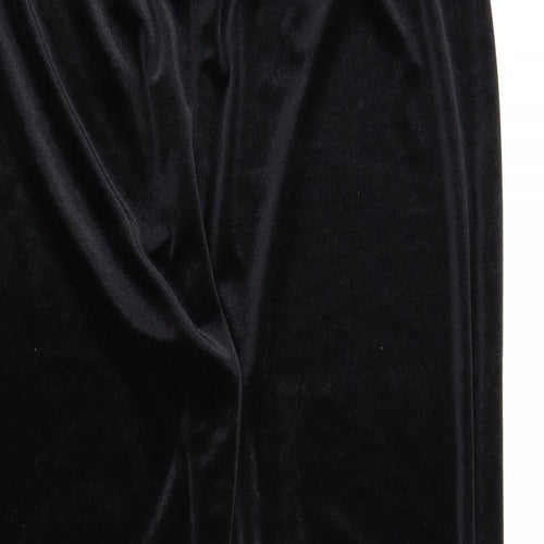Classics Womens Black   Sweatpants Trousers Size 26 L22 in
