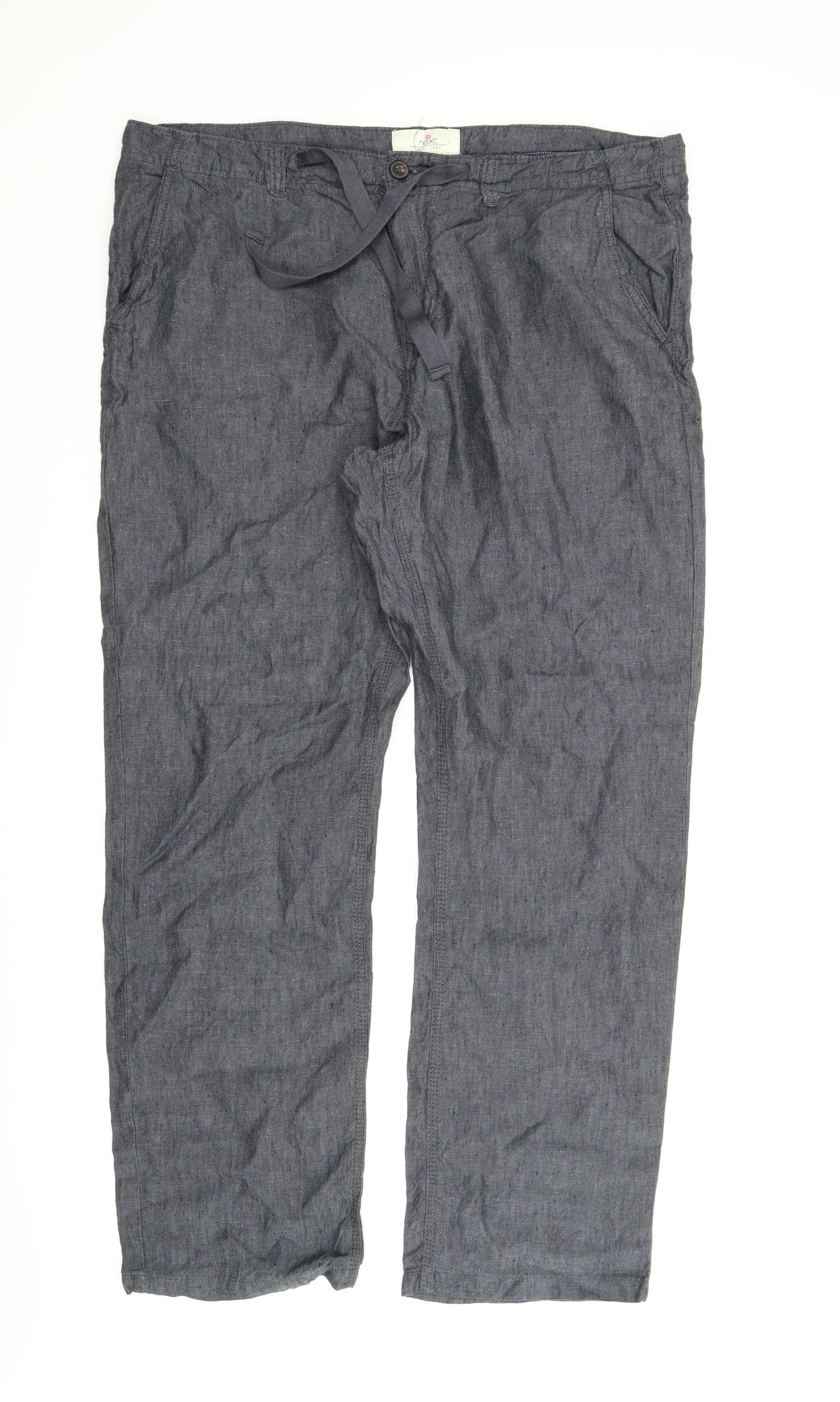 NEXT Mens Grey   Bloomer Trousers Size 40 in L31 in