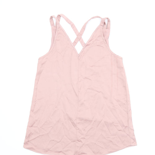 River Island Womens Pink   Basic Blouse Size 8