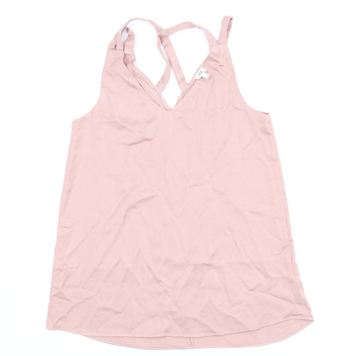 River Island Womens Pink   Basic Blouse Size 8