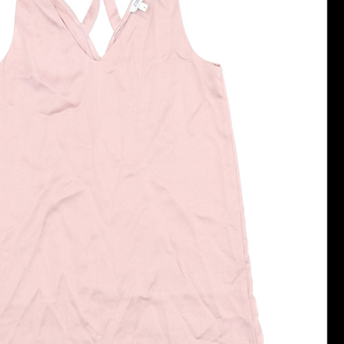 River Island Womens Pink   Basic Blouse Size 8