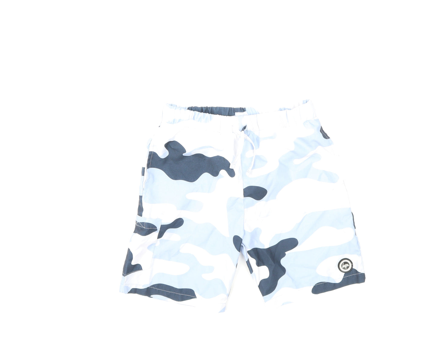 Hype Boys Blue Camouflage  Bermuda Shorts Size 9 Years