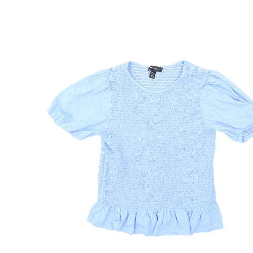 New Look Womens Blue   Basic T-Shirt Size 16