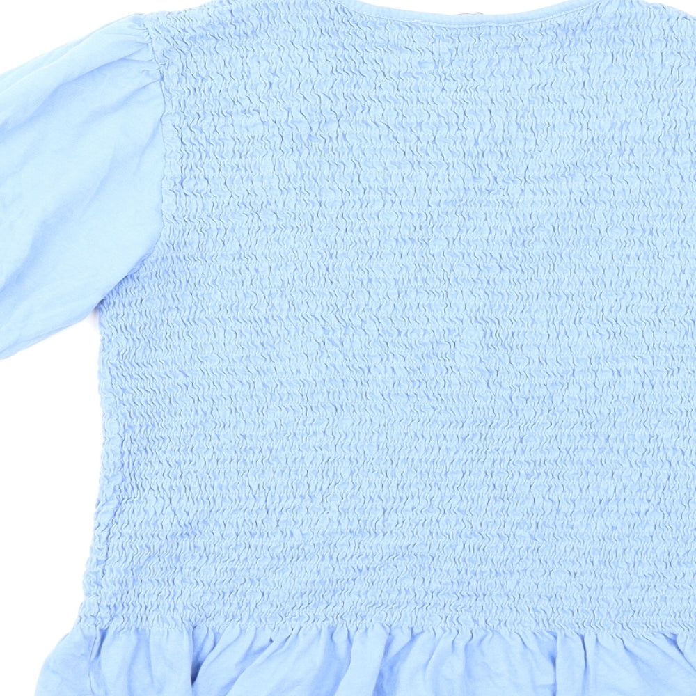 New Look Womens Blue   Basic T-Shirt Size 16