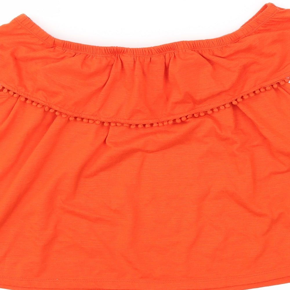 F&F Womens Red   Basic T-Shirt Size 12