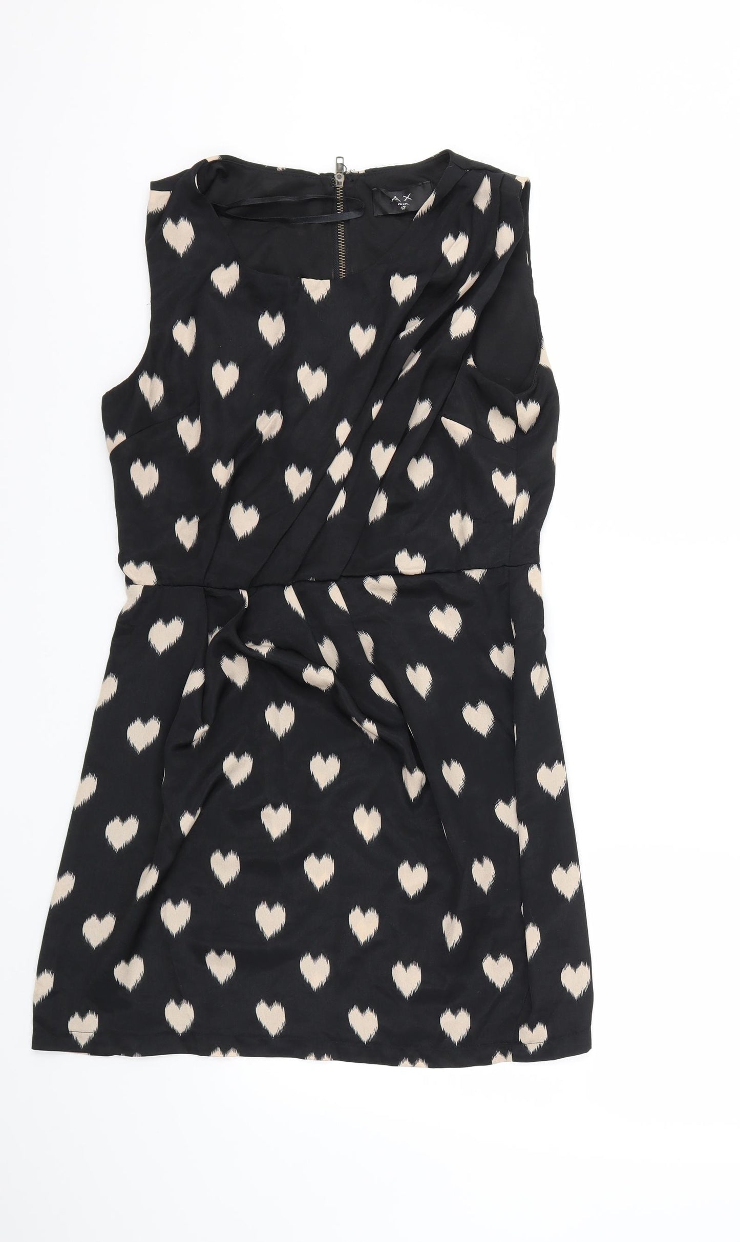 AX Paris Womens Black   Shift  Size 12