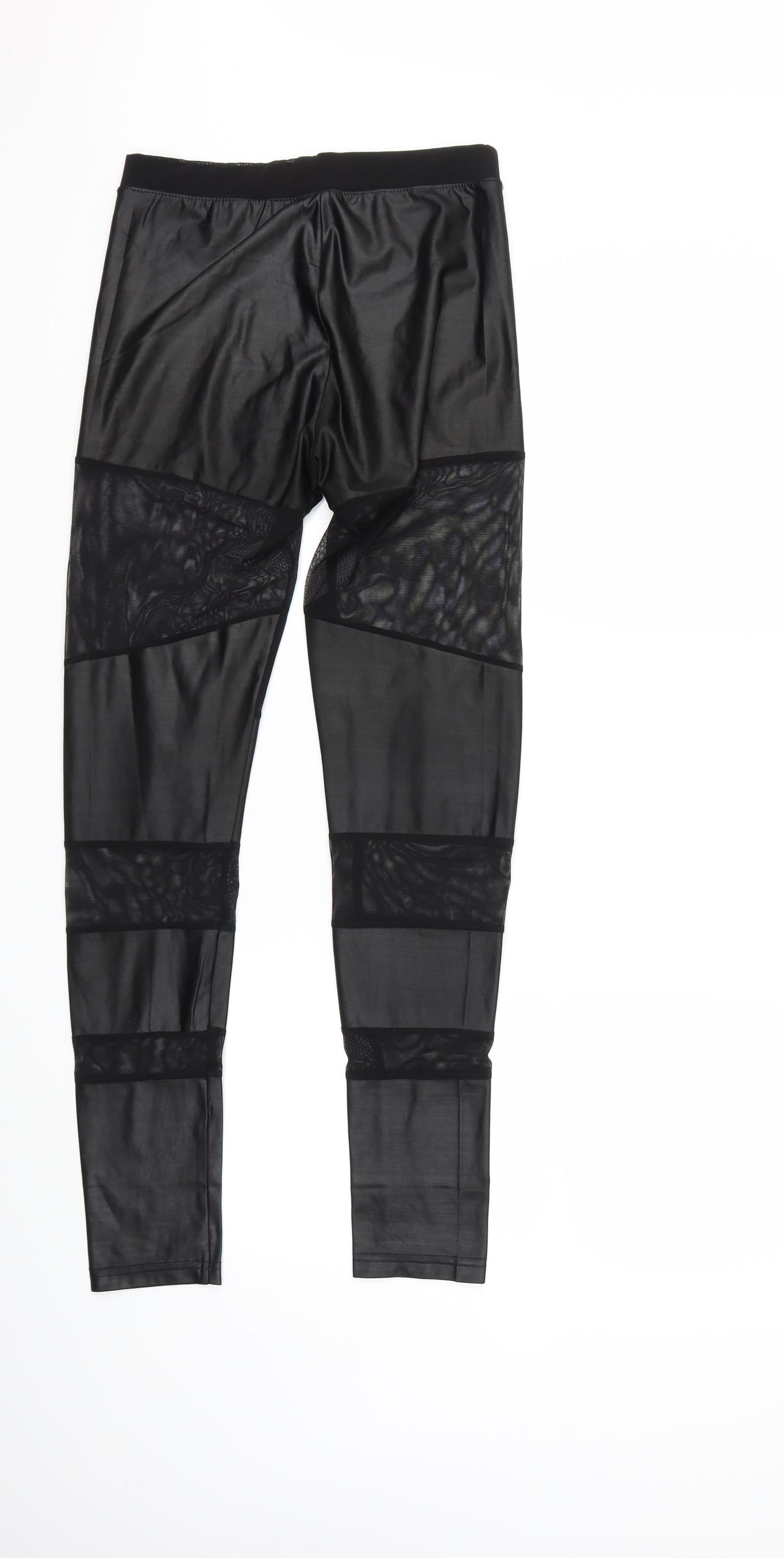 QZX Womens Black   Carrot Leggings Size 24 in L27 in