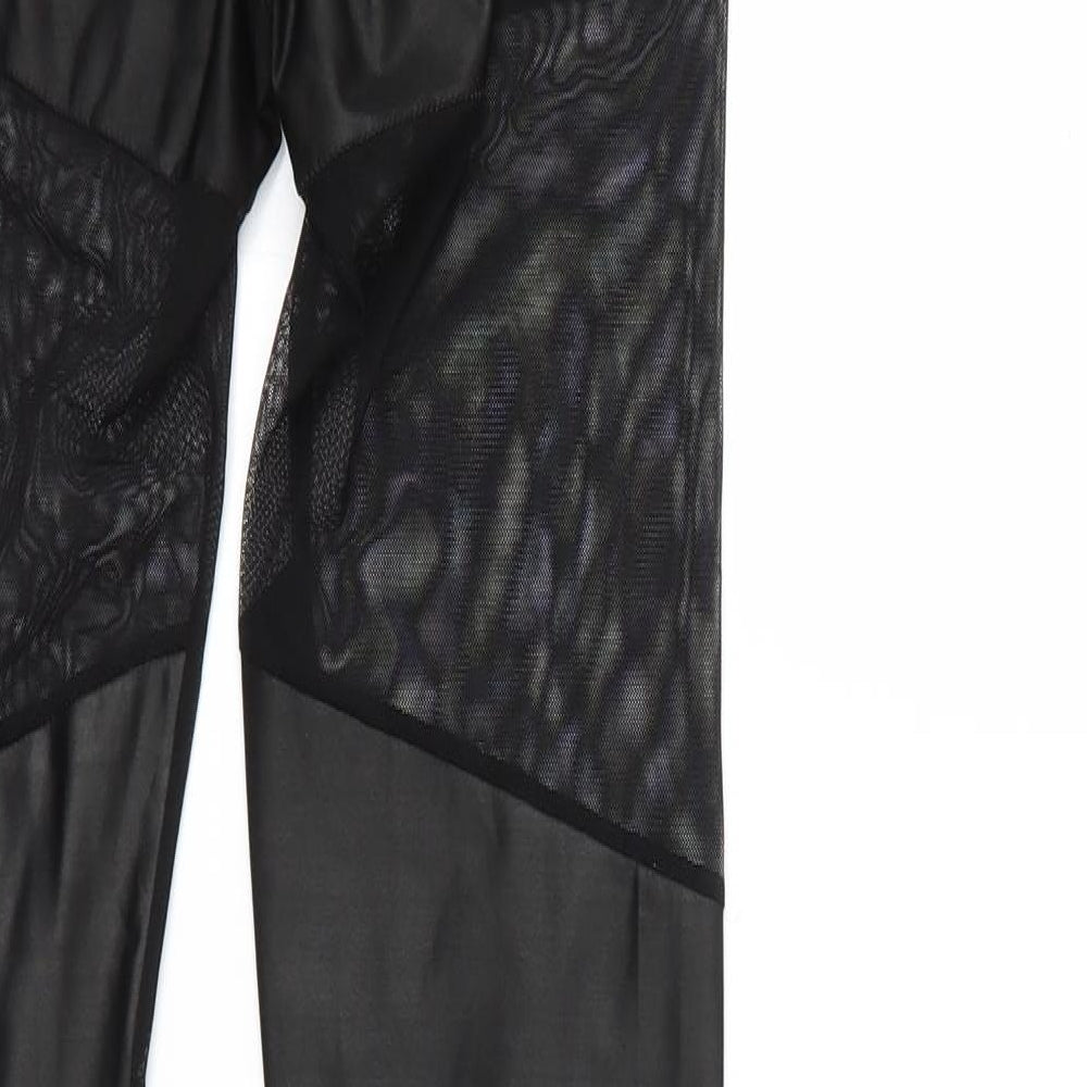 QZX Womens Black   Carrot Leggings Size 24 in L27 in