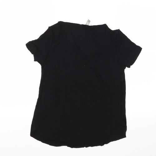 ASOS Womens Black   Basic T-Shirt Size 8