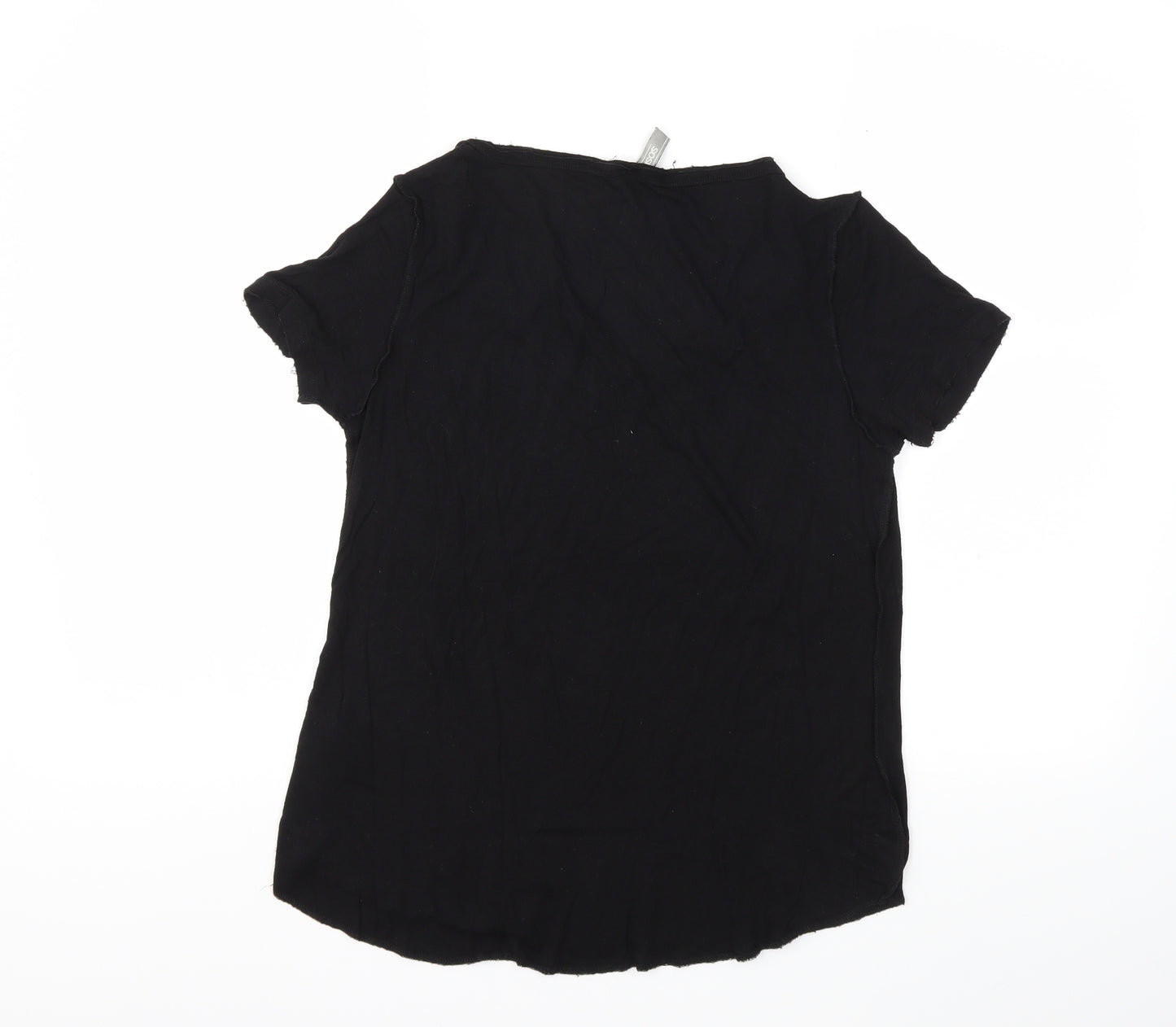 ASOS Womens Black   Basic T-Shirt Size 8