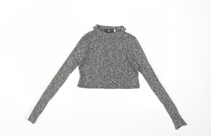 Daisy Street Womens Grey   Basic T-Shirt Size M