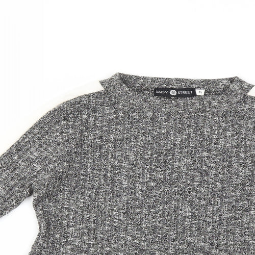 Daisy Street Womens Grey   Basic T-Shirt Size M
