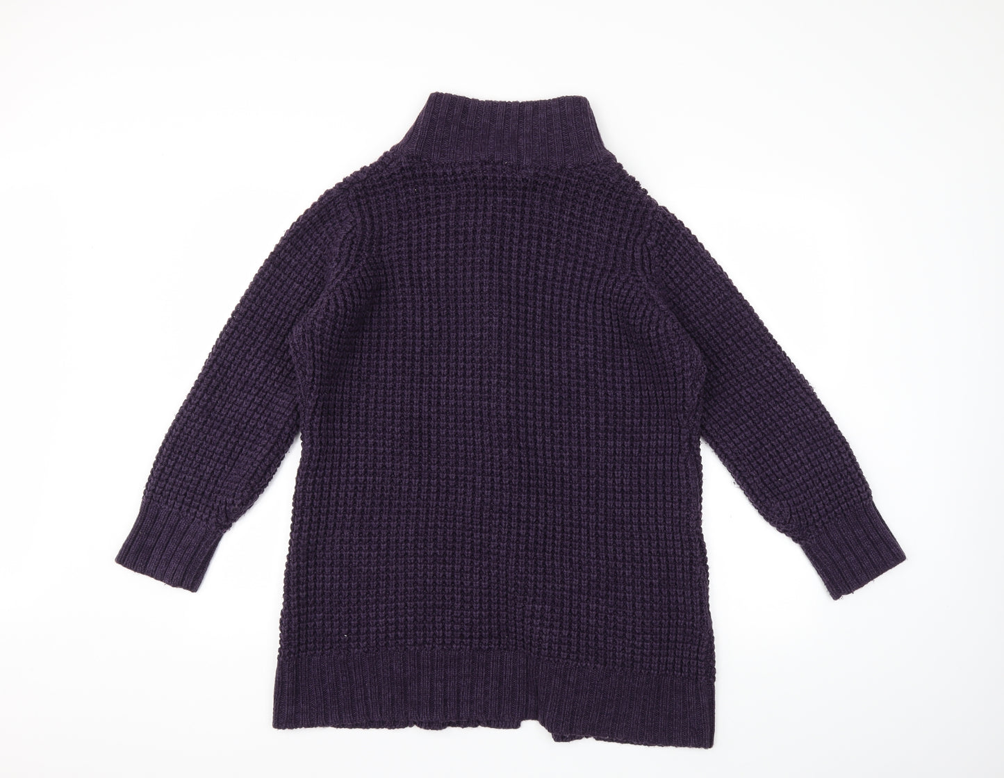 George Womens Purple  Knit Cardigan Jumper Size 18