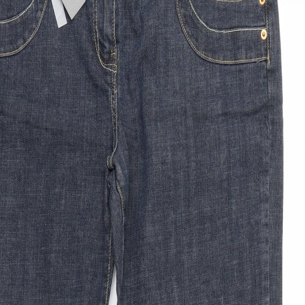 South Womens Blue  Denim Bootcut Jeans Size 18 L30 in