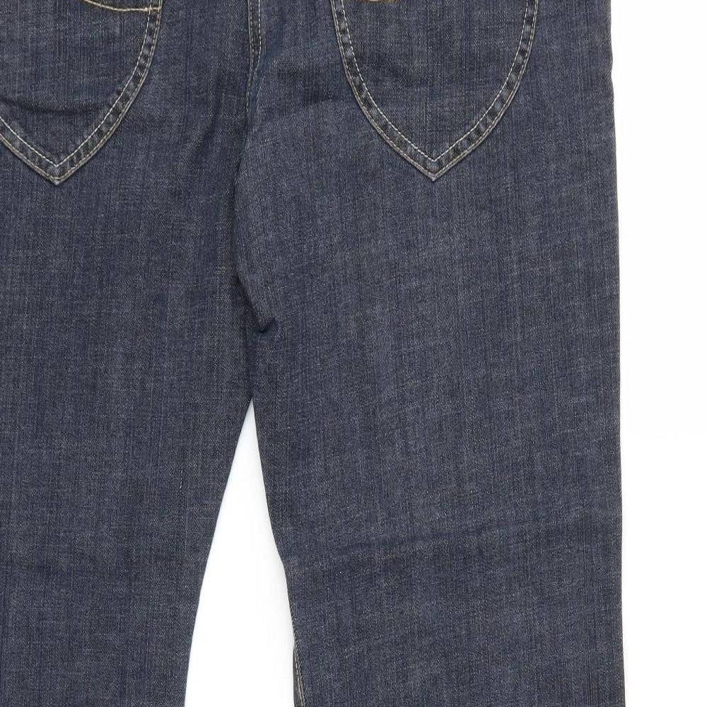 South Womens Blue  Denim Bootcut Jeans Size 18 L30 in