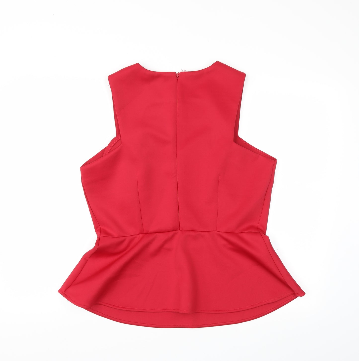 Alice & you Womens Red   Basic Blouse Size 16  - peplum