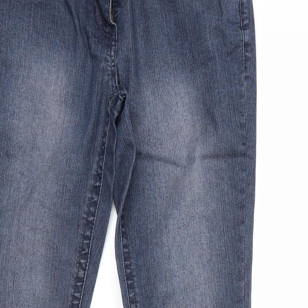 Dorothy Perkins Womens Blue  Denim Bootcut Jeans Size 10 L28 in