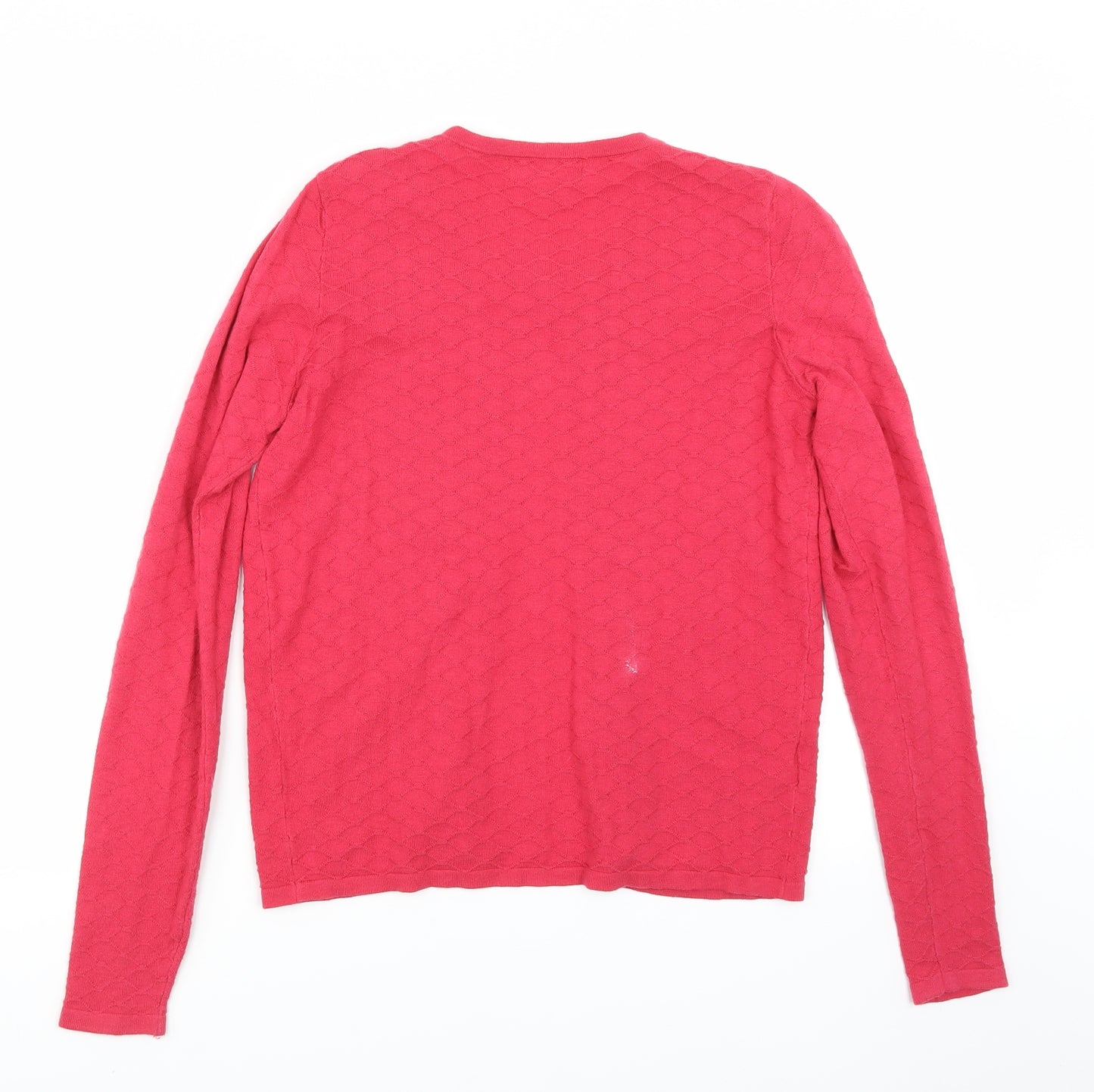 NEXT Womens Pink  Knit Cardigan Jumper Size 10  -