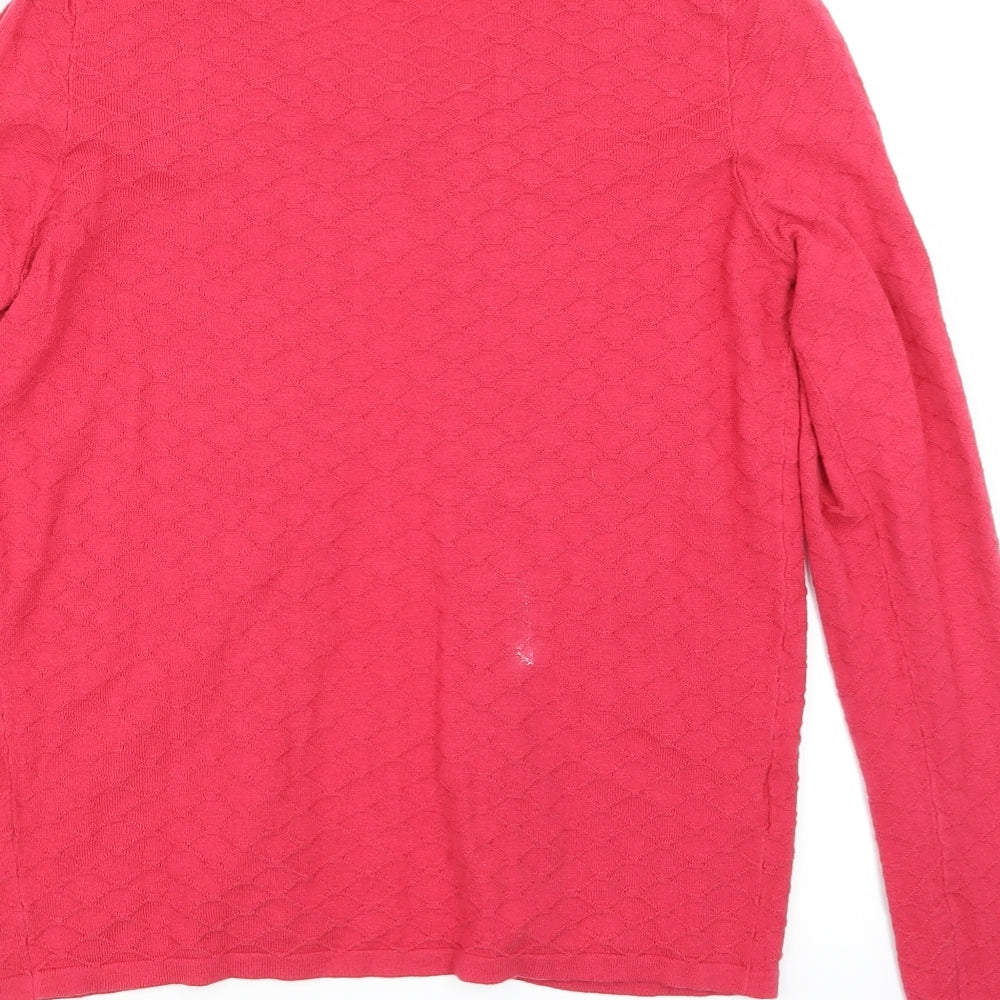NEXT Womens Pink  Knit Cardigan Jumper Size 10  -
