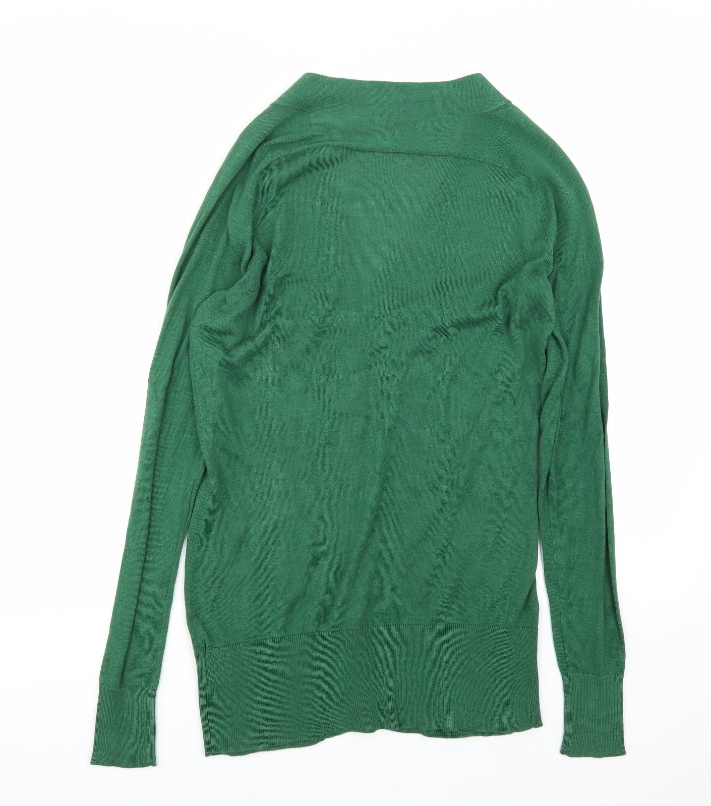 Kersh Womens Green  Knit Cardigan Jumper Size S