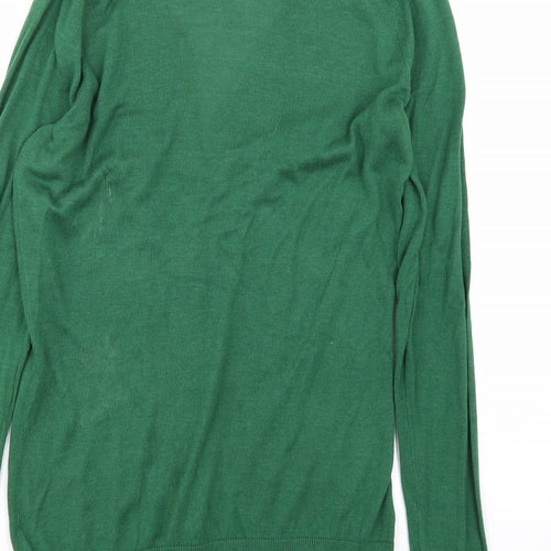 Kersh Womens Green  Knit Cardigan Jumper Size S