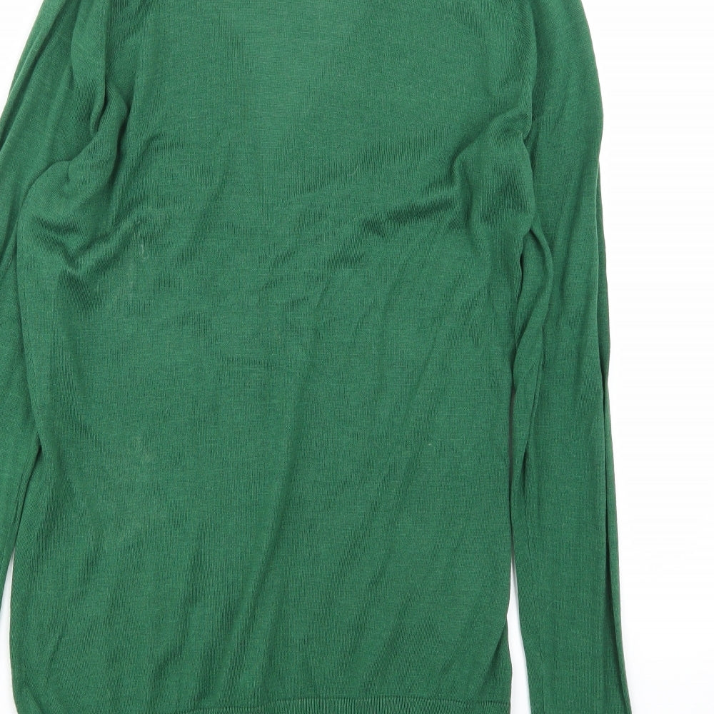 Kersh Womens Green  Knit Cardigan Jumper Size S