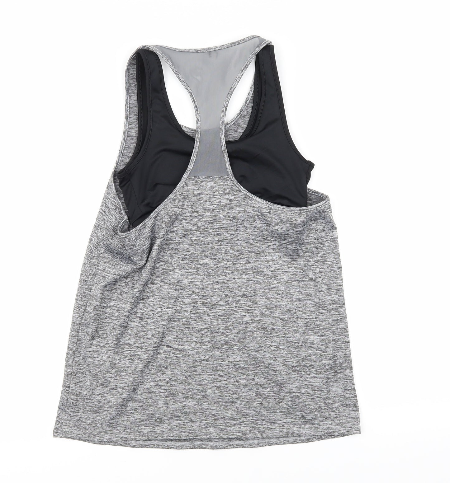Primark Womens Grey   Basic Tank Size 12