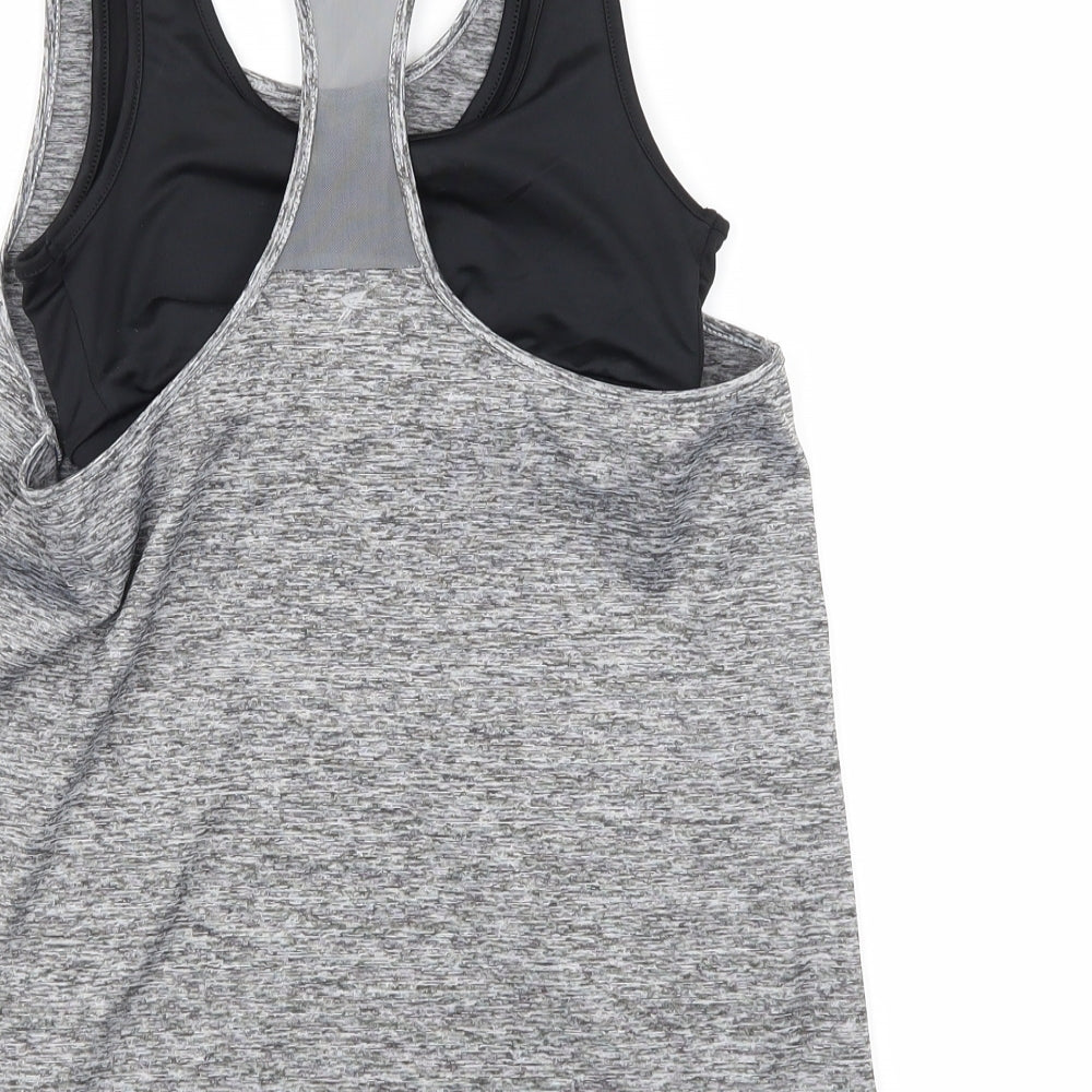 Primark Womens Grey   Basic Tank Size 12