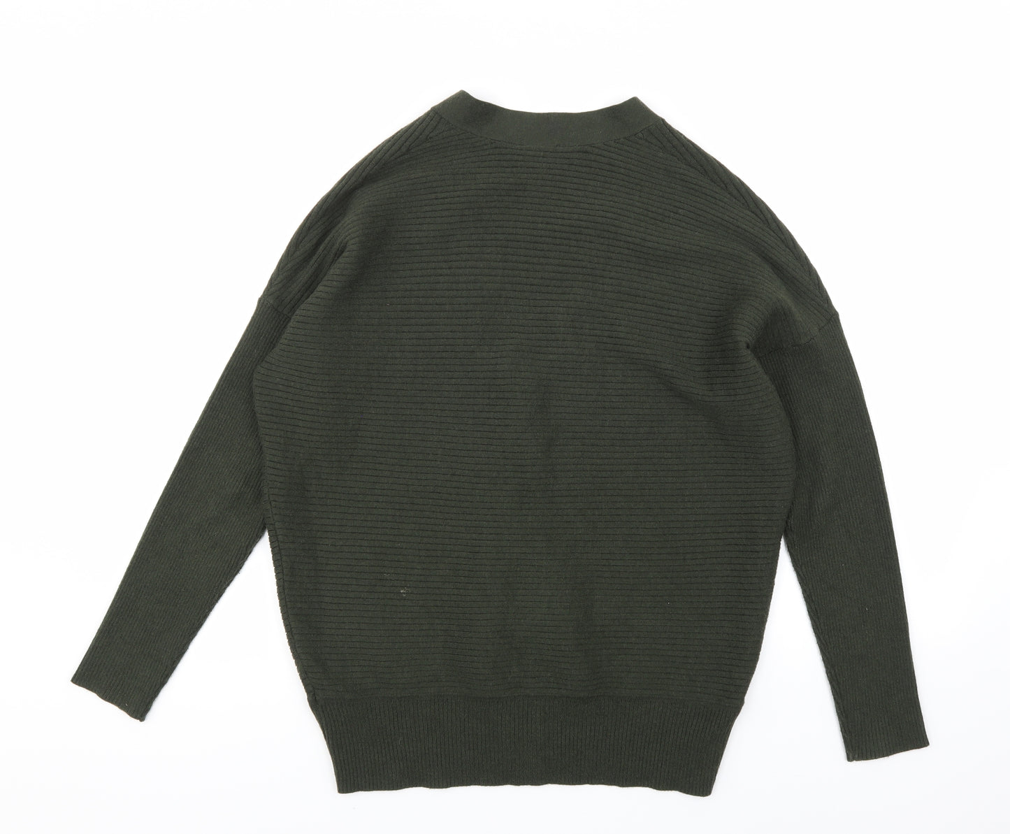 F&F Womens Green  Knit Cardigan Jumper Size S
