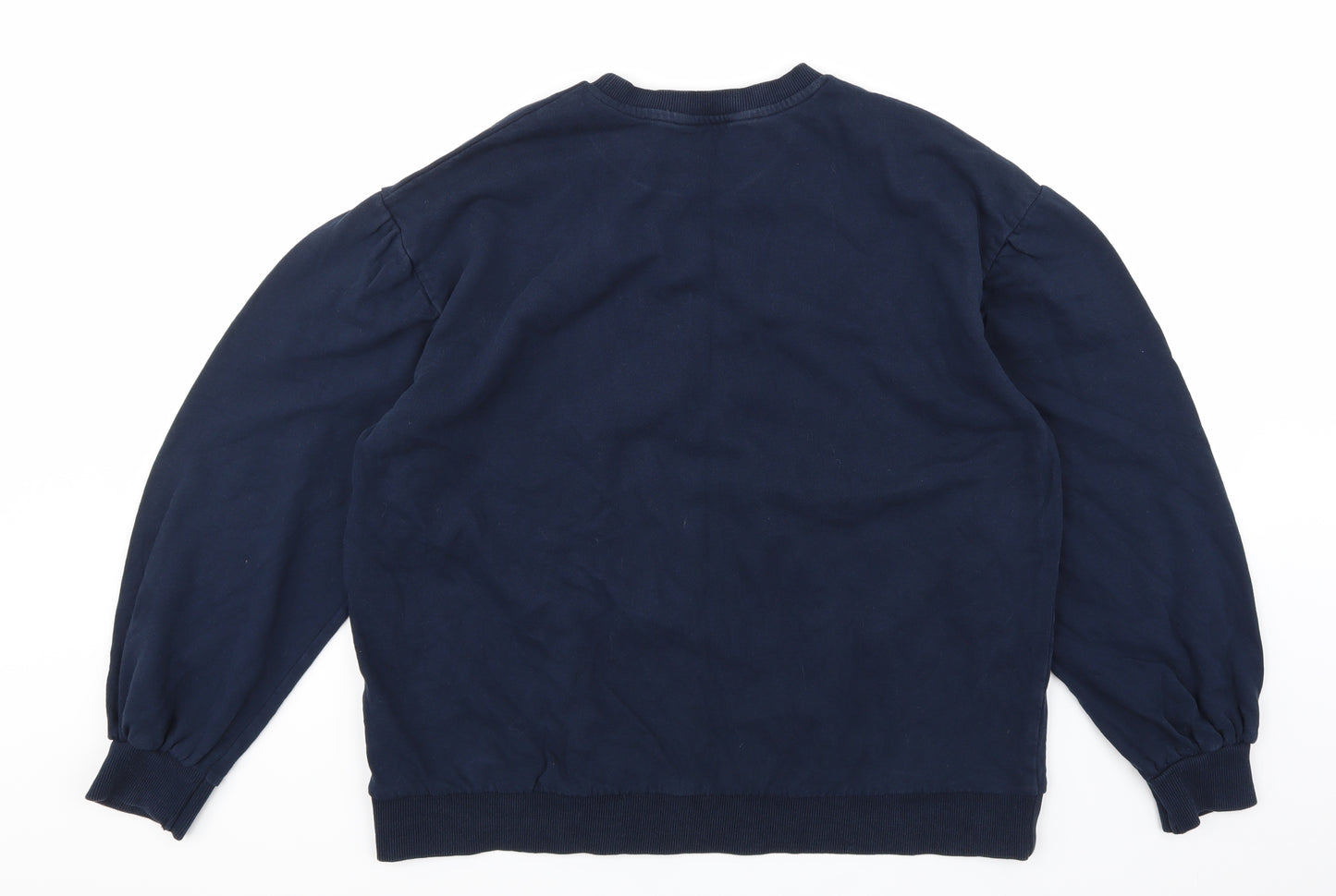 F&F Womens Blue  Jersey Pullover Sweatshirt Size 18  - Everything has beauty