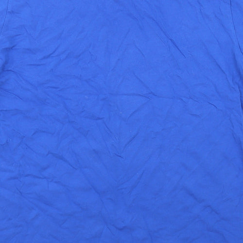 Bella + Canvas Womens Blue  Jersey Basic T-Shirt Size L  - Internet crush